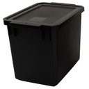 PLASTKÄRL 25 L SVART ÅTERVUNNE