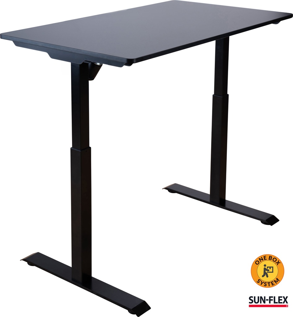 Skrivbord höj-sänk 120x60 sv