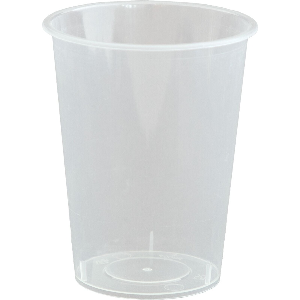 Flergångsbägare klar 30cl 25st