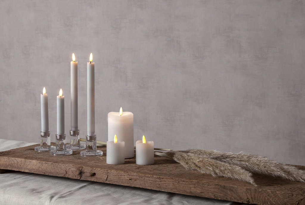 Antikljus Flamme 15cm 2-p