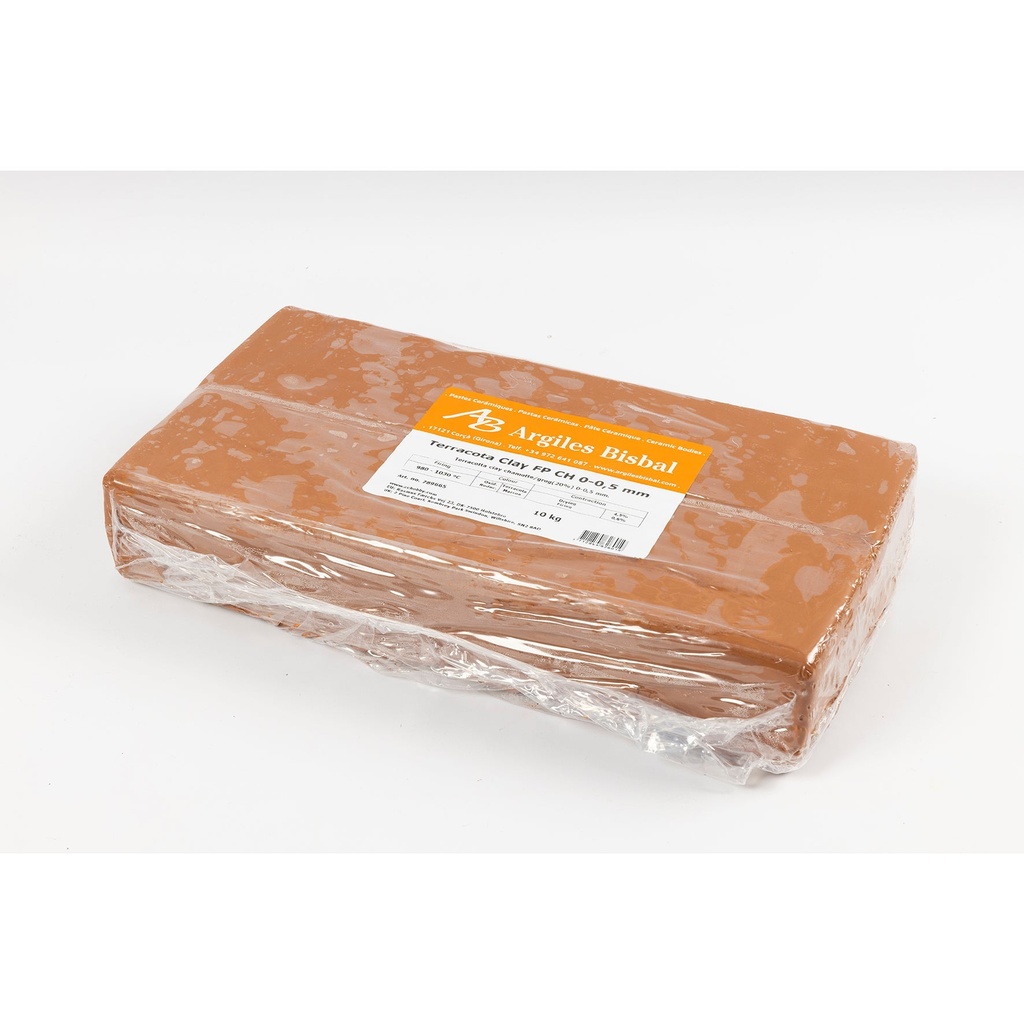 Rödlera med 20% chamotte 10kg