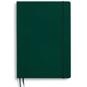Ant.bok B5 s linj forest green
