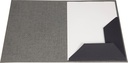 Mapp Paulina A4 canvas grå