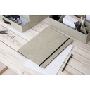 Mapp Paulina A4 canvas linen