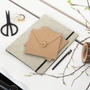 Mapp Paulina A4 canvas linen