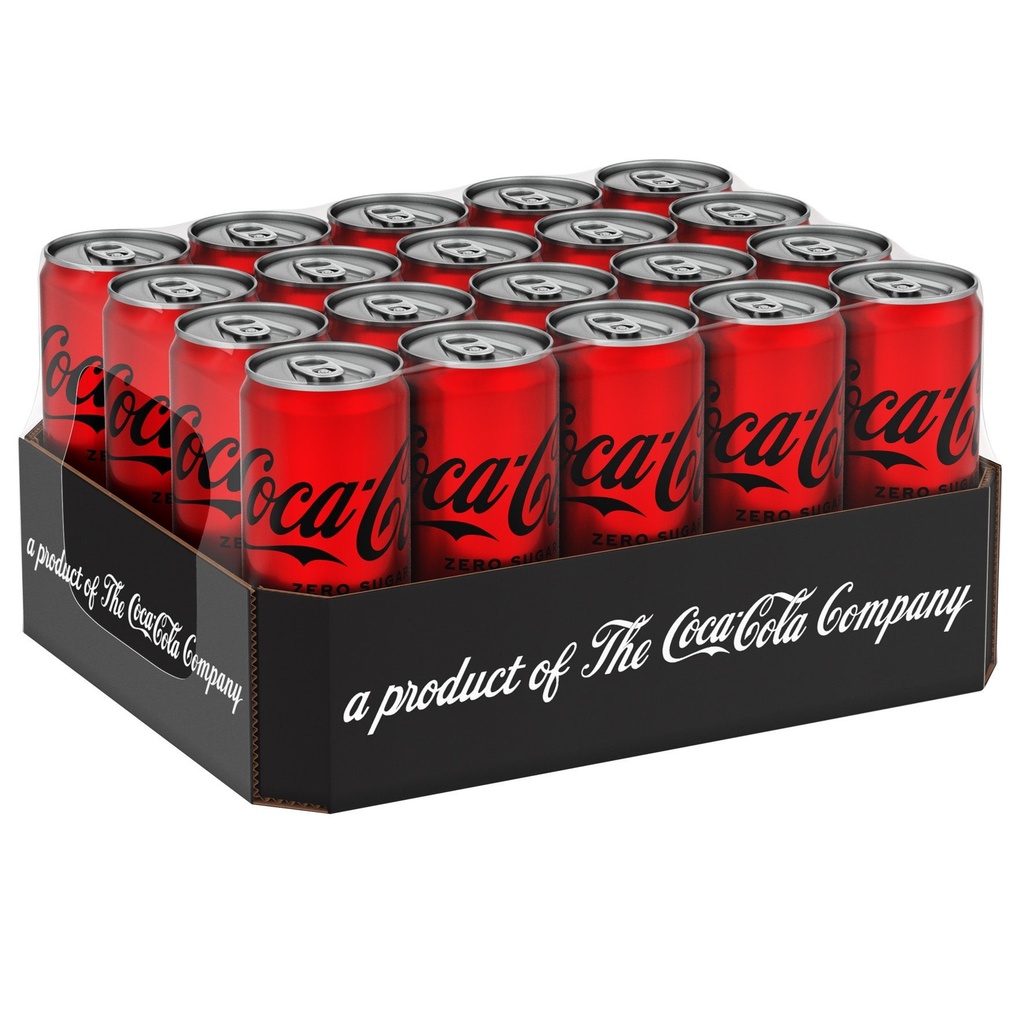 Coca-Cola Zero 20x33cl ink pan
