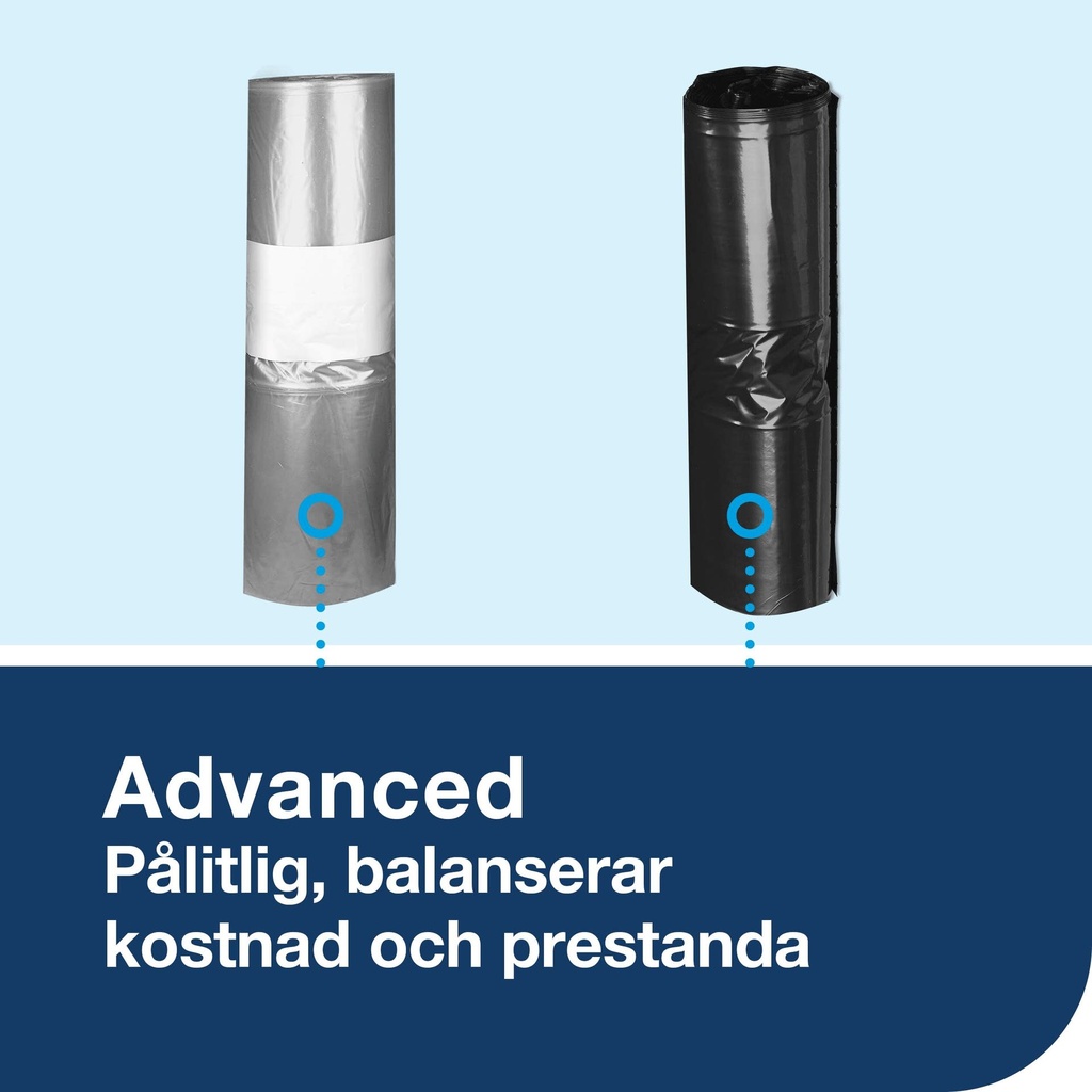 Papperskorg Tork B3        vit