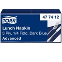 Tork mjuk lunchservett mörkblå