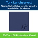 Tork mjuk lunchservett mörkblå