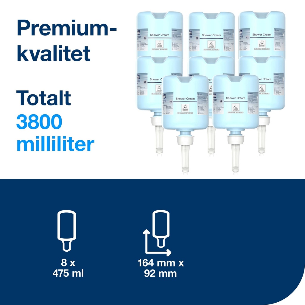 Tvål Tork Premi dusch S2 475ml