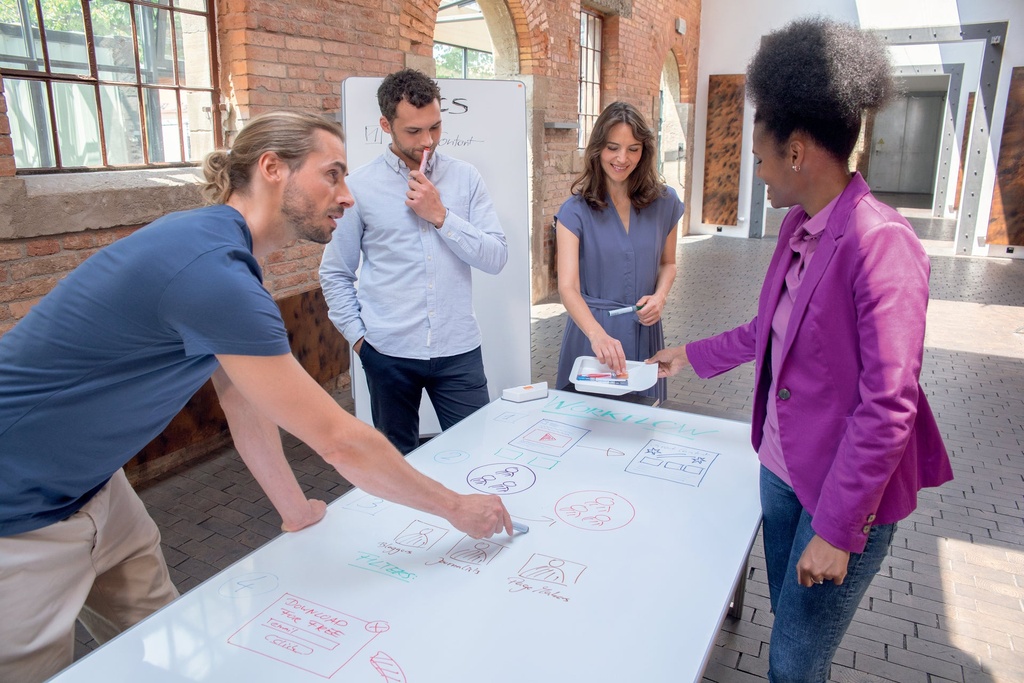 Mobil MoveMeet bassystem grå