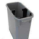 Plastkärl 9,5L org flex svart