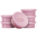 Magnet 20mm soft pink 10-p