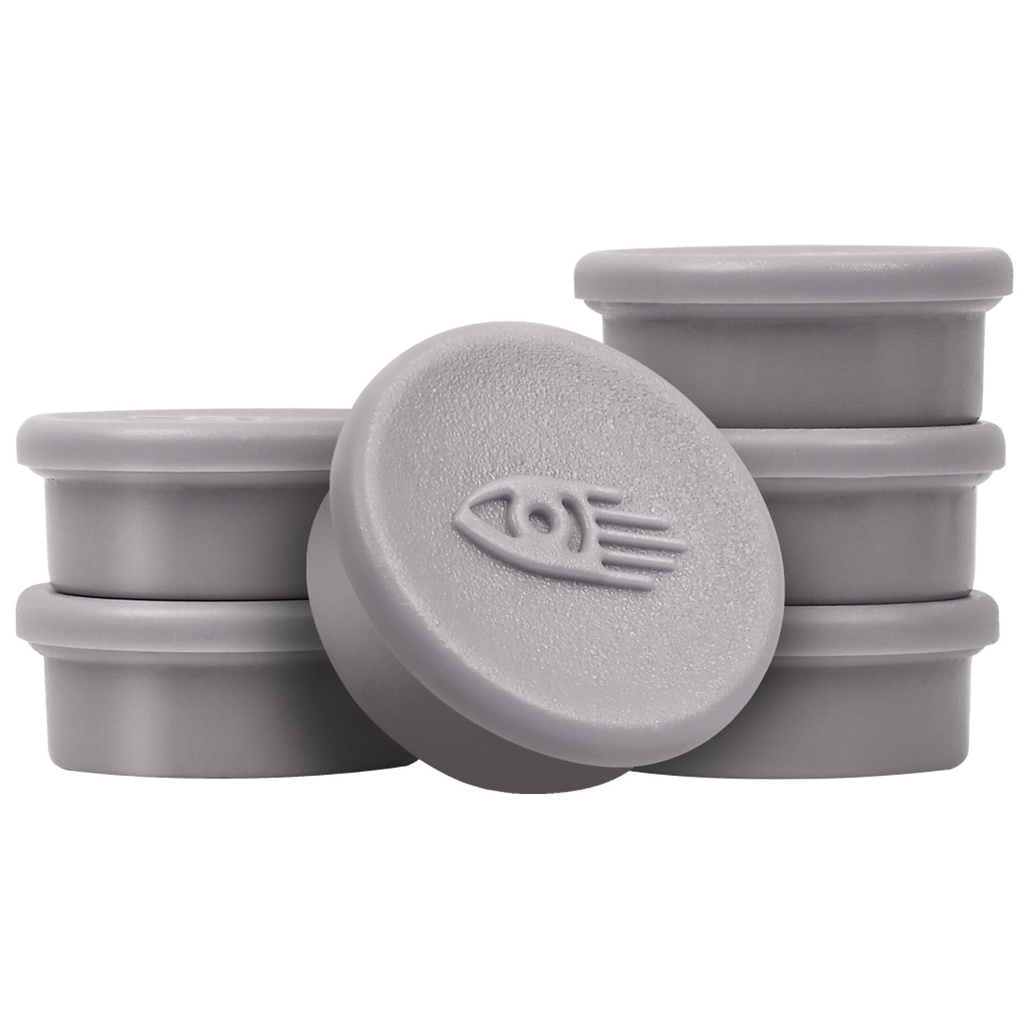 Magnet 20mm taupe 10-p