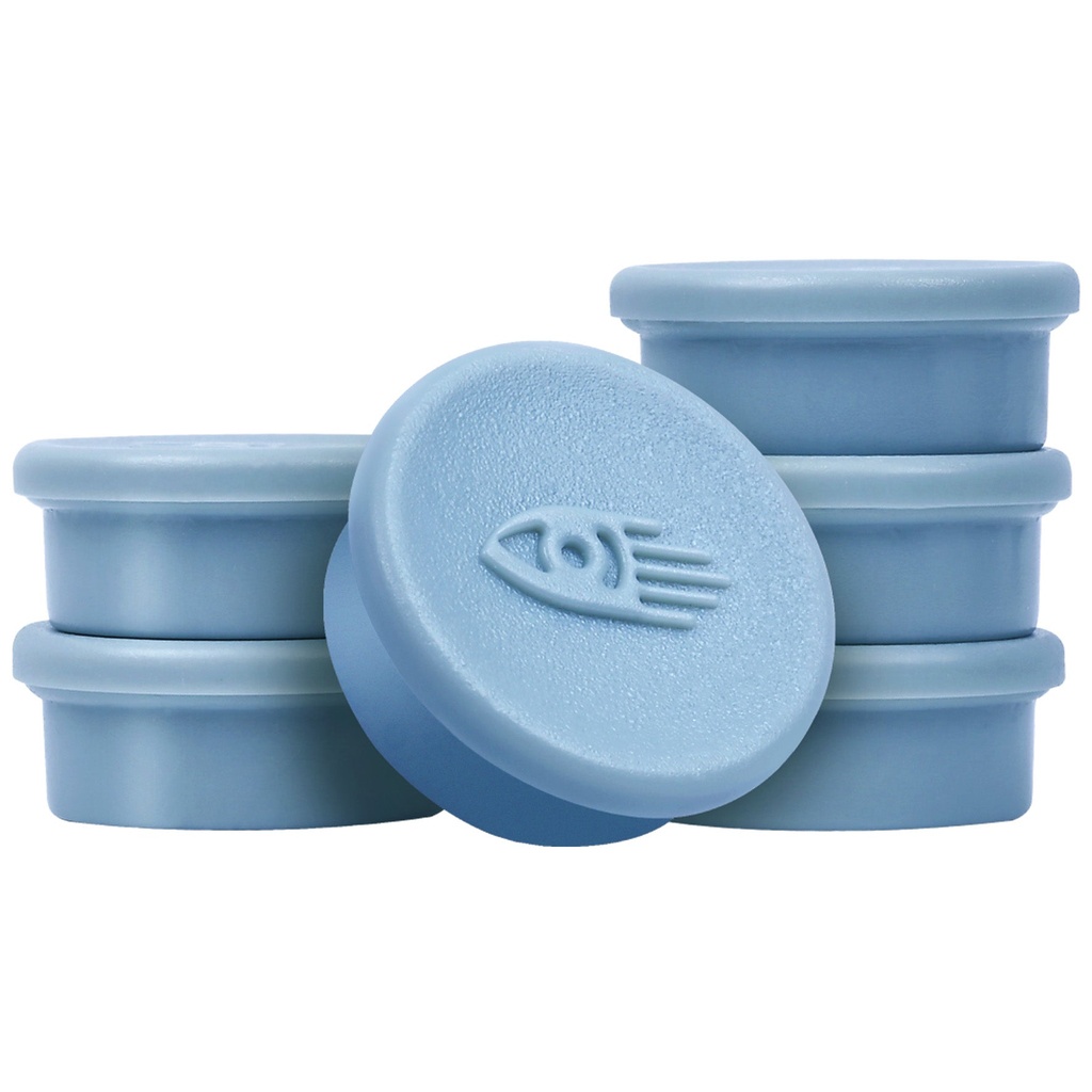 Magnet 20mm soft blue 10-p