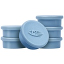 Magnet 20mm soft blue 10-p