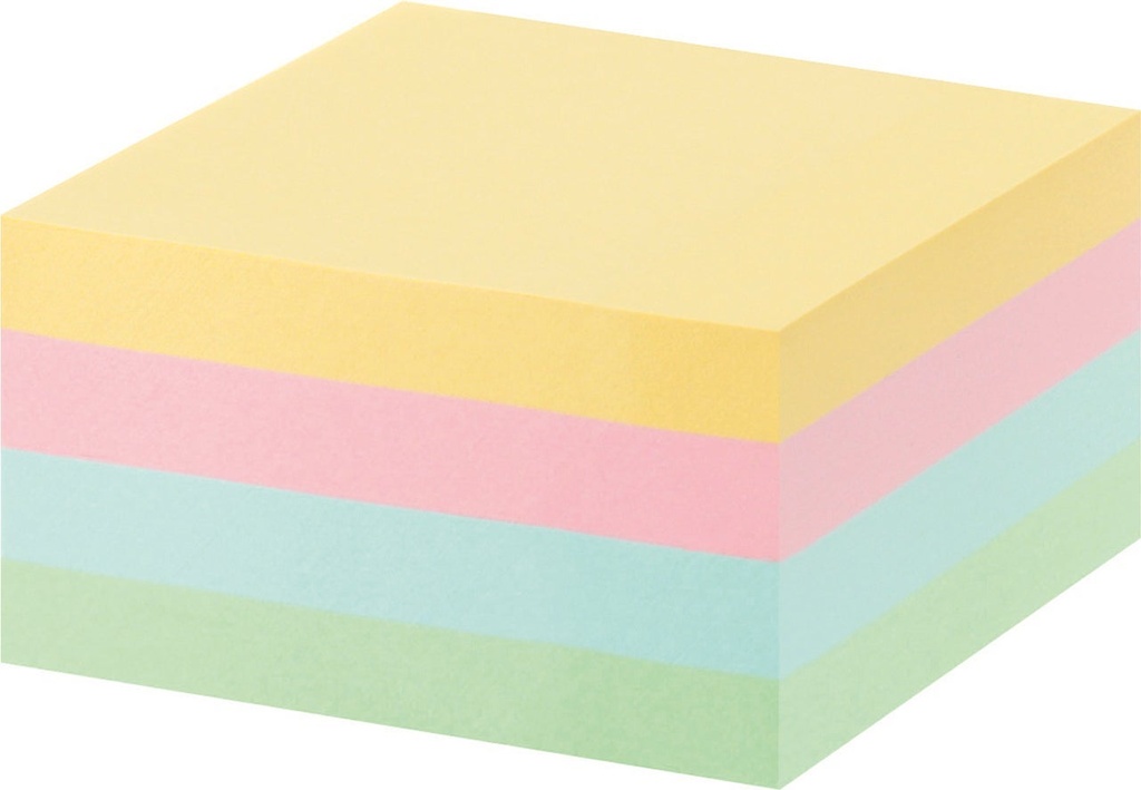 Notiskub  76x76 pastell
