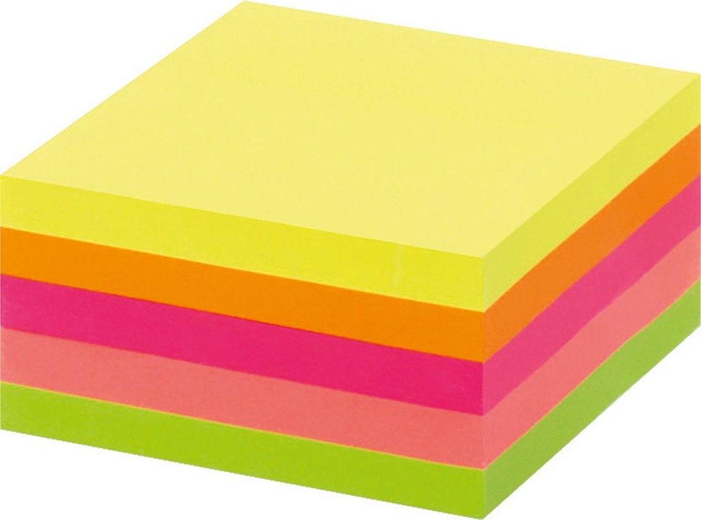 Notiskub Mini 50x50mm neon