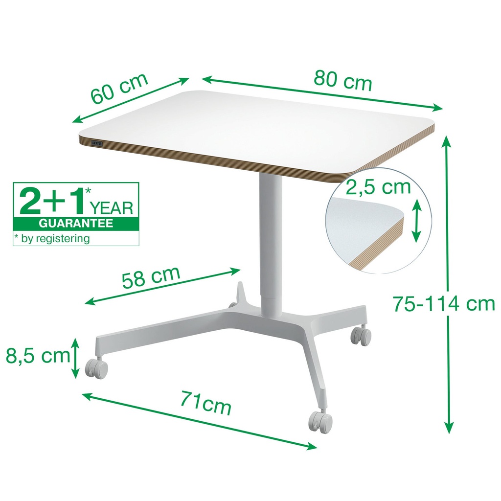 Skrivbord Ergo Höj-sänkbart