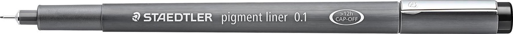 Fineliner Staedtler svart 6/fp