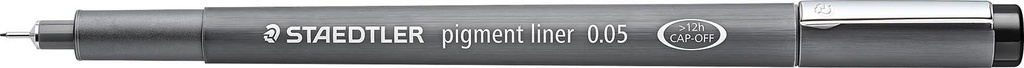 Fineliner Staedtler svart 6/fp