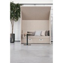 Soffa ljudabsorberande