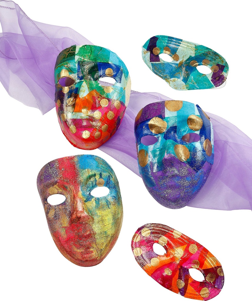 Helmask vuxen 22x17cm 10/fp