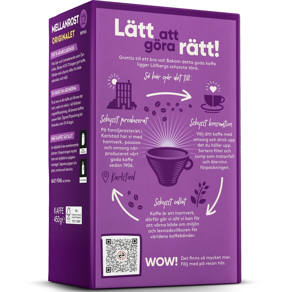 Kaffe Löfbergs mellan 450g