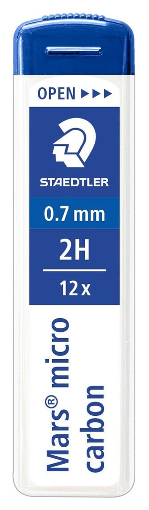 Stift Mars Micro 0,7 2H 12/fp