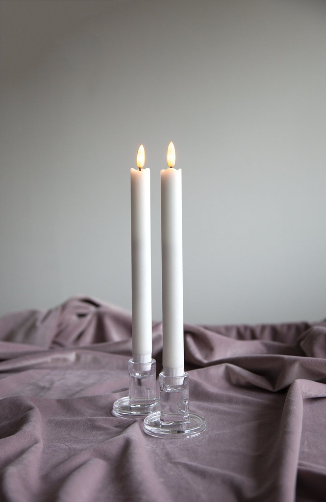 Antikljus Flamme 25cm 2-p