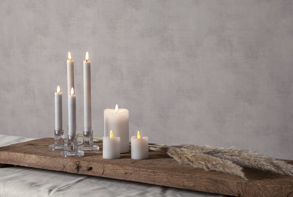 Antikljus Flamme 25cm 2-p