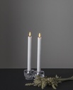 Antikljus Flamme 25cm 2-p