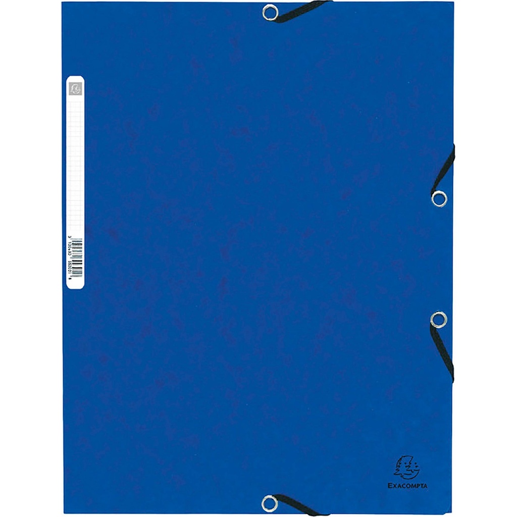 Snoddmapp 3-klaff sort f 10/fp