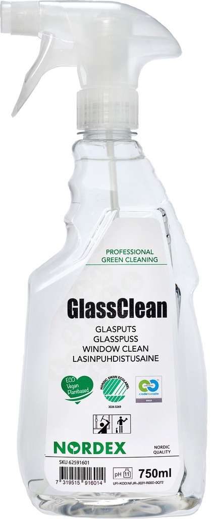 GlassClean fönsterputs, 750 ml