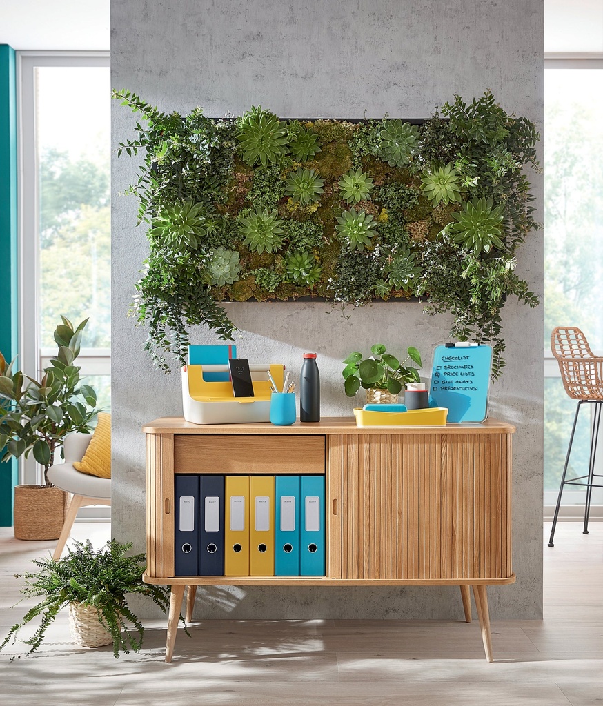 Memotavla Glas Leitz Cosy, Gul