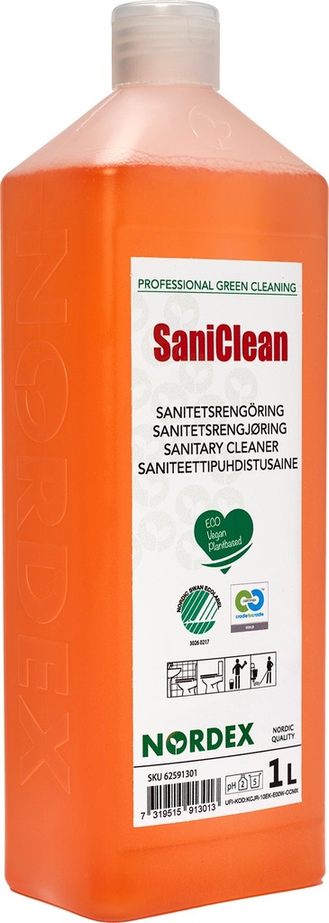 SaniClean sanitetsrent 1 L