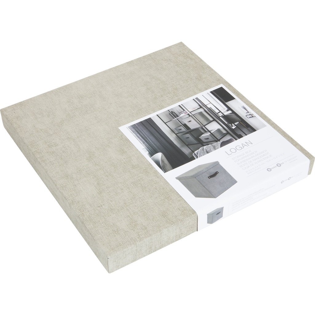Box Bigso Logan canvas linen