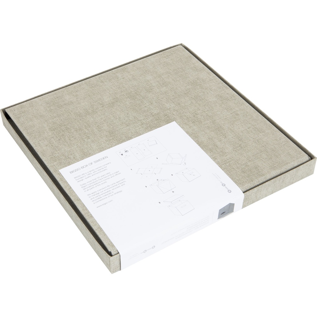 Box Bigso Logan canvas linen