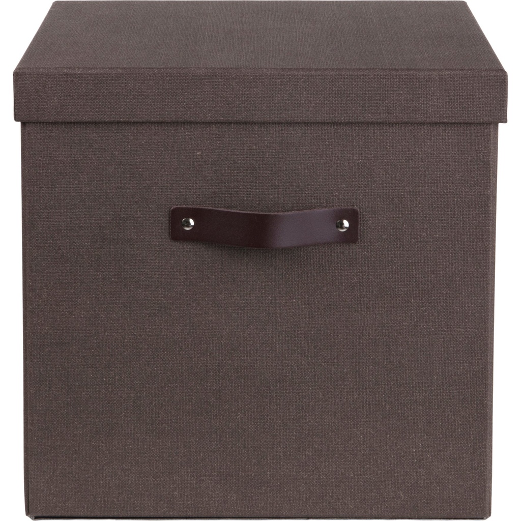 Box Bigso Logan canvas brun
