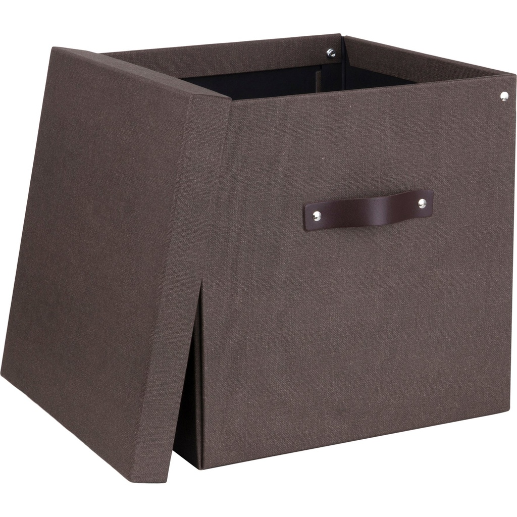 Box Bigso Logan canvas brun