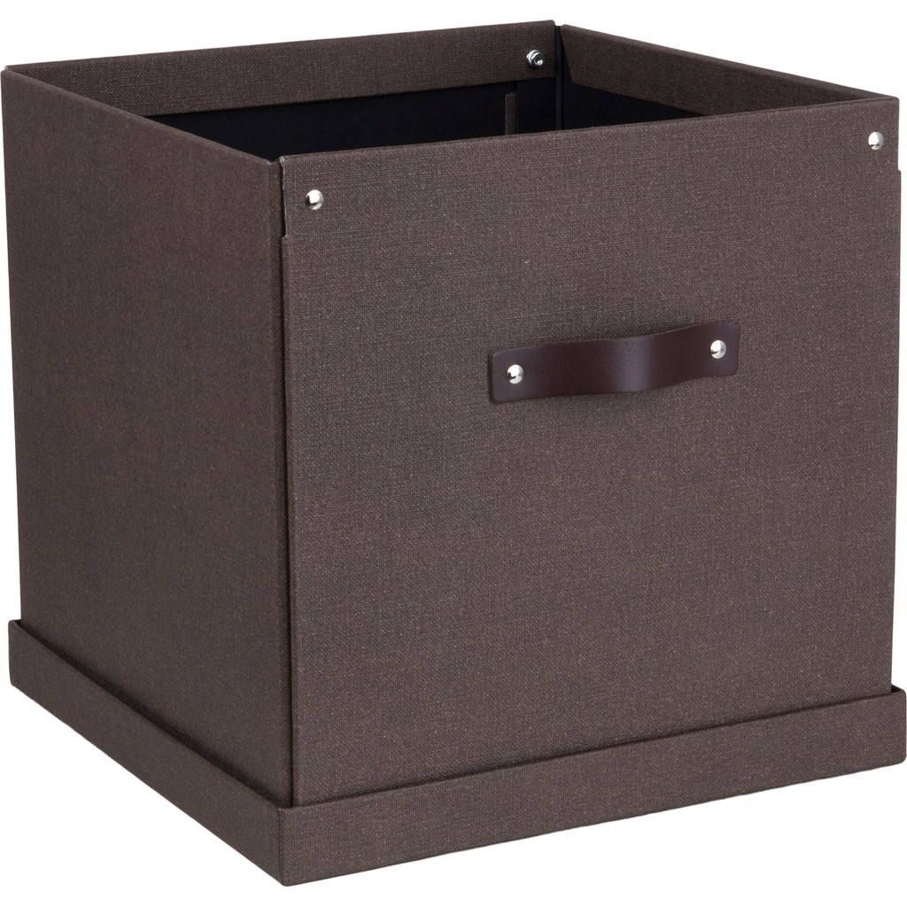 Box Bigso Logan canvas brun