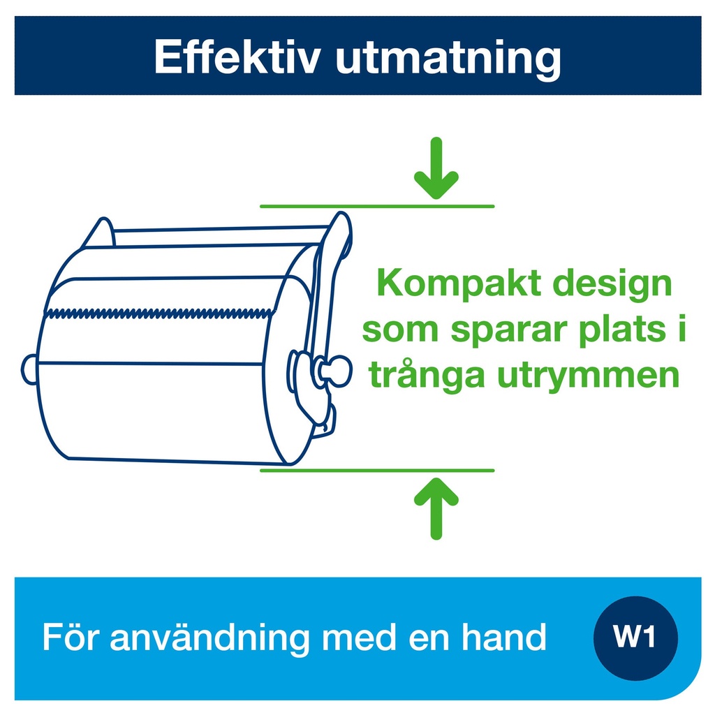 Tork Väggställ W1    röd/svart