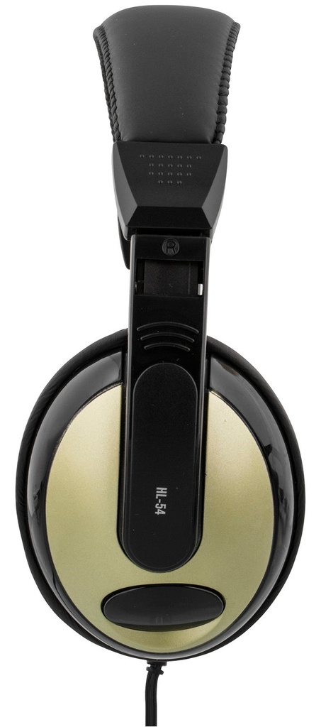 Hörlur HL-51 3,5mm s/guld 2,5m