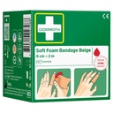 Soft Foam Bandage Beige 6cmx2m