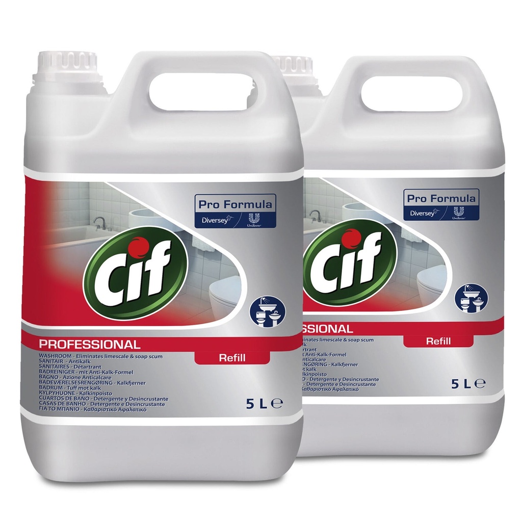 Badrumsrent Cif Pro 2in1 5L