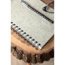 Bok Bigso A5 olin canvas linen