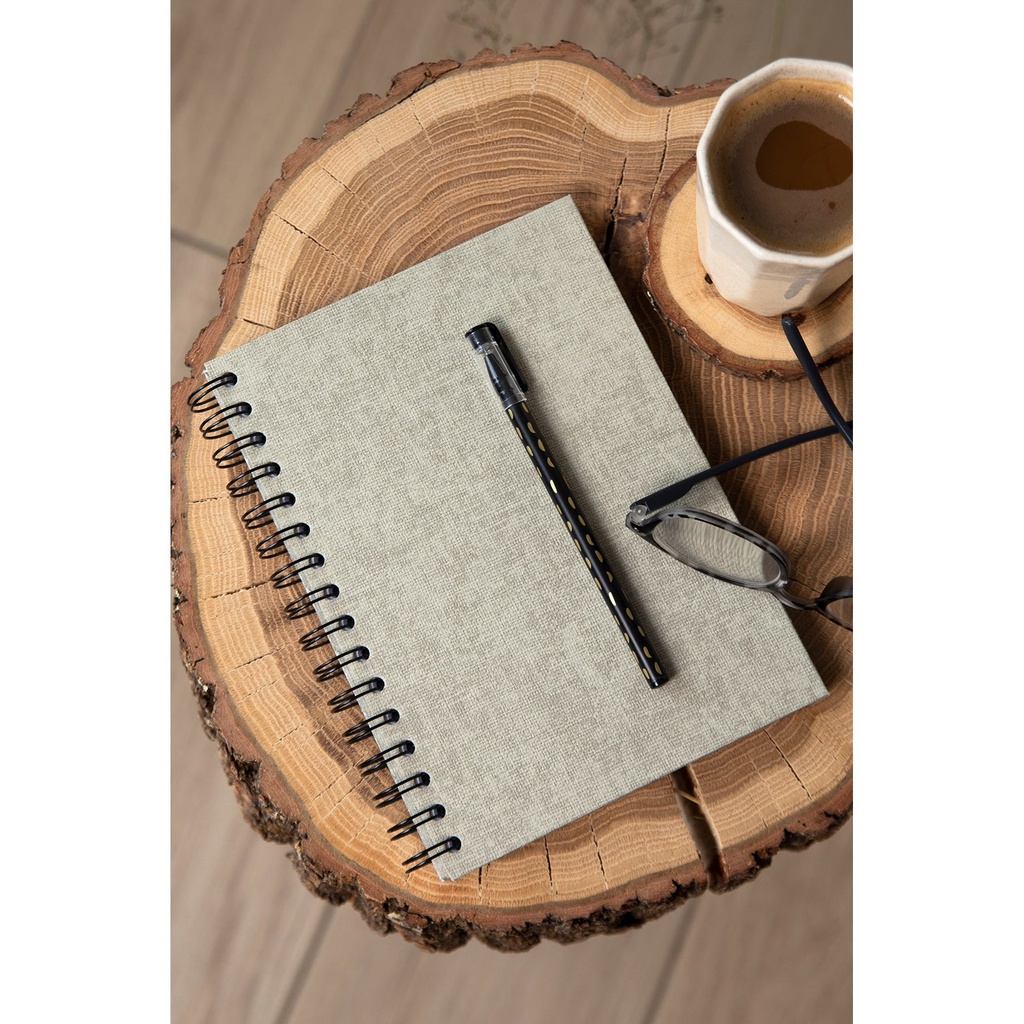 Bok Bigso A5 olin canvas linen