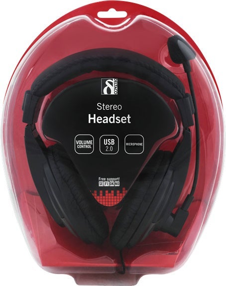 Headset Deltaco HL-57  USB...