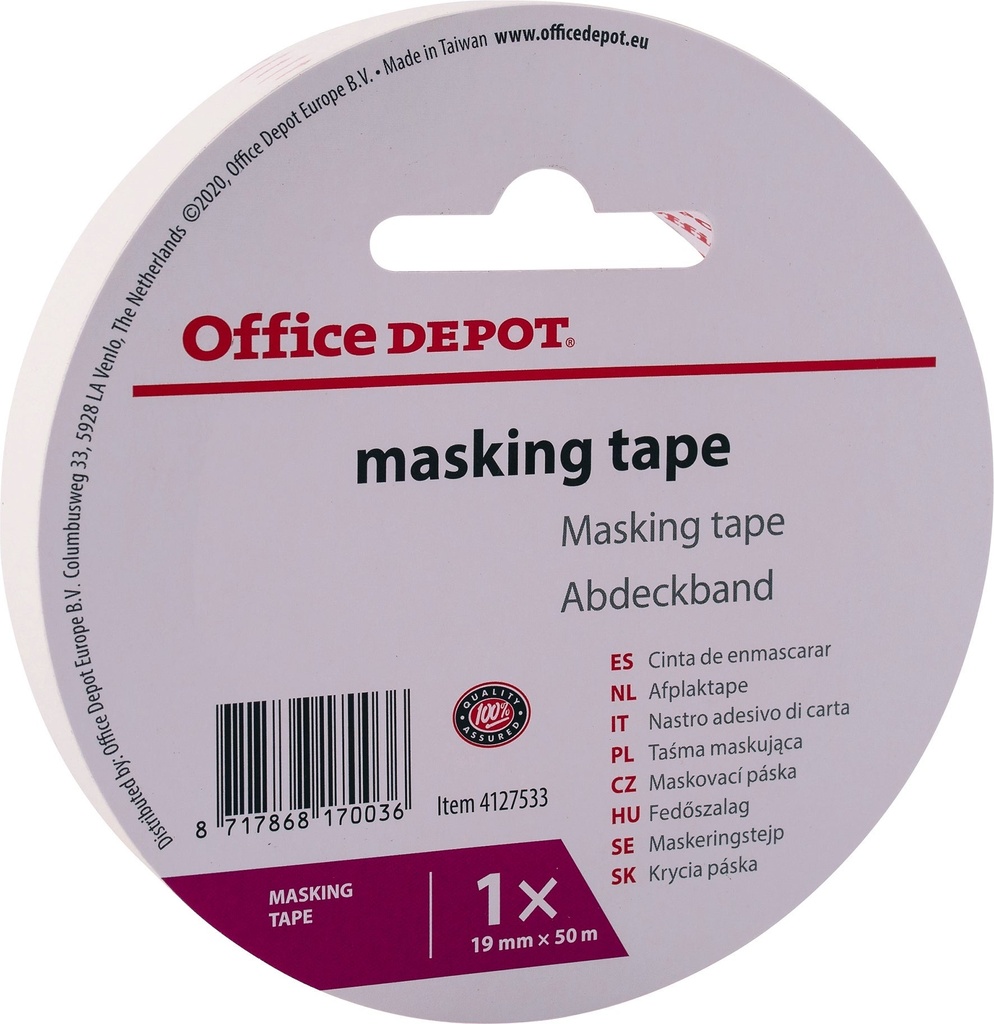 Maskeringstejp 50mx19mm