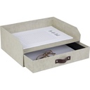Brevkorg Walter canvas linen